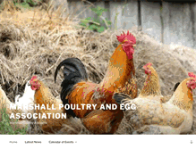 Tablet Screenshot of marshallpoultry.com